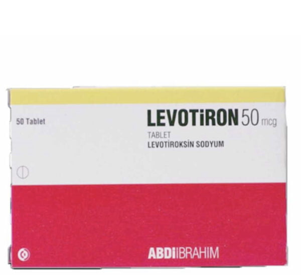 Levotiron T4 50mcg x 50 Tablets